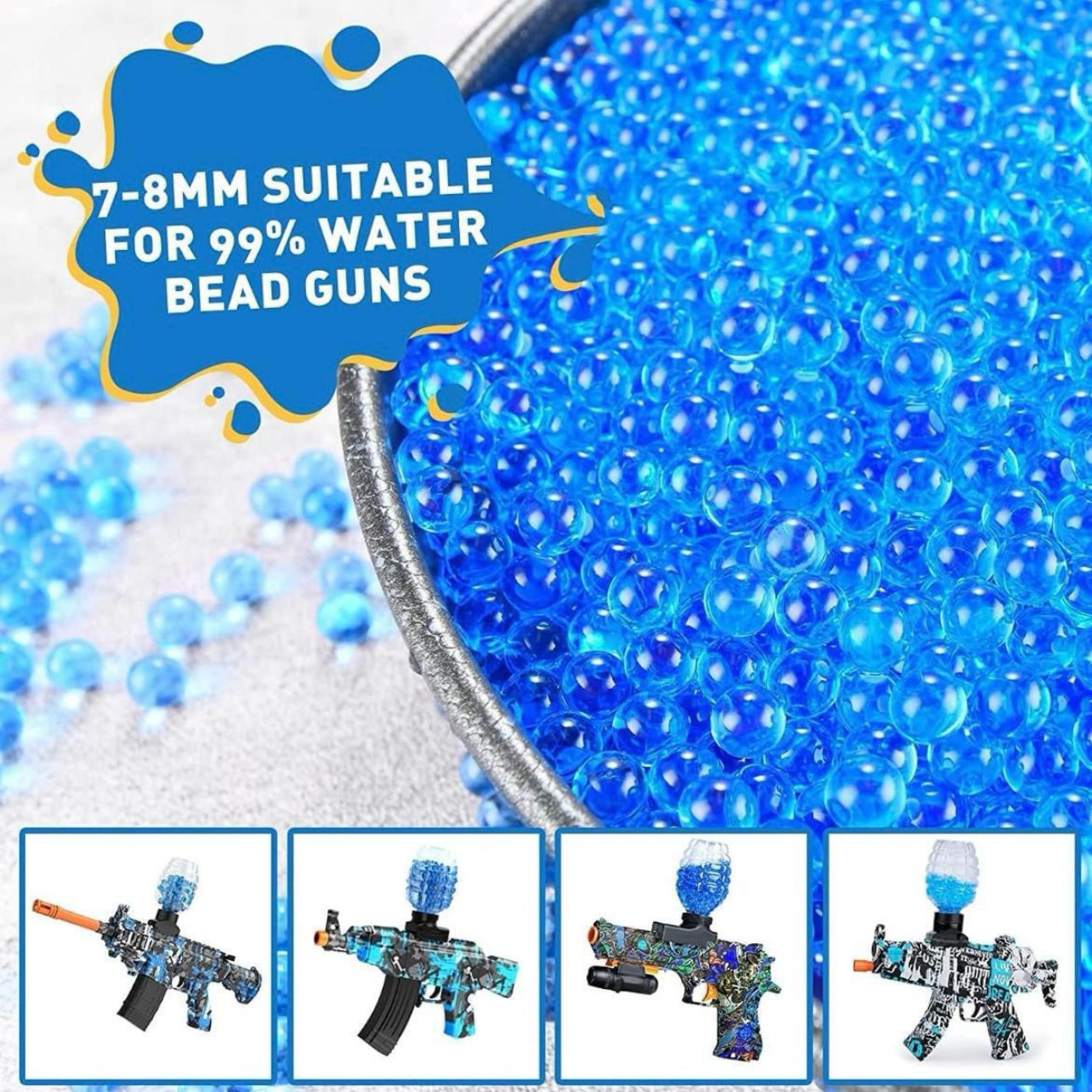 Water Gel Ball ( For Blaster Gun)