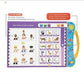 Learning Study Book - Sound and Musical English Educational Phonetic Learning Book - 3 Year and Above (Multi-colour)