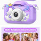 Unicorn Kids Camera, Christmas Birthday Gifts for Girls Boys, 1080P HD Selfie Digital Video Camera for Toddlers, Cute Portable. Various Colours