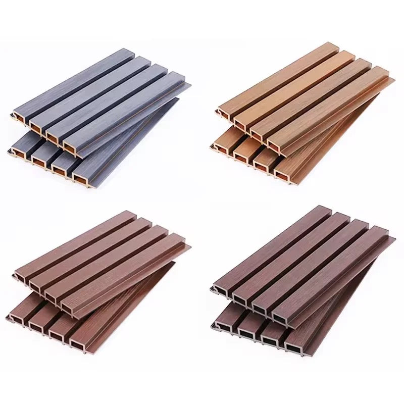 3D Fluted Wall Cladding Co-Extrusion Indoor/Outdoor WPC-Various Colours