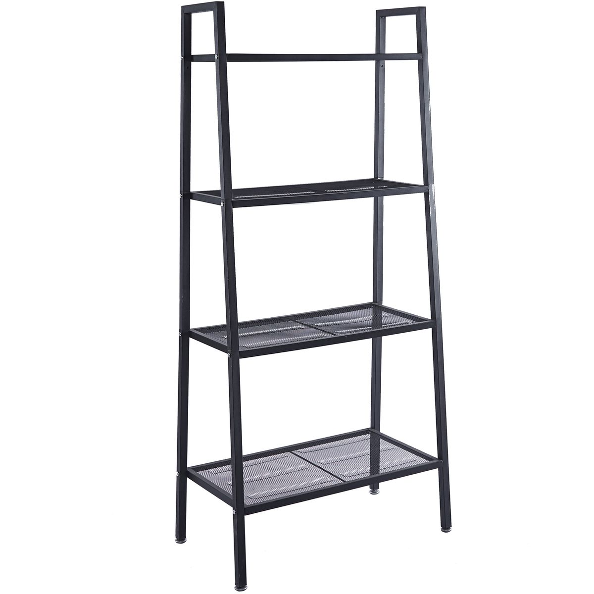 4 Tier Storage Shelves Bookshelf Display Standing Shelf Organizer