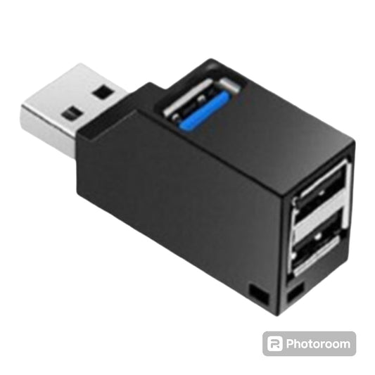 Usb 3.0 Hub Adapter Extender Mini 3 Port Breakout U Disk Card Reader