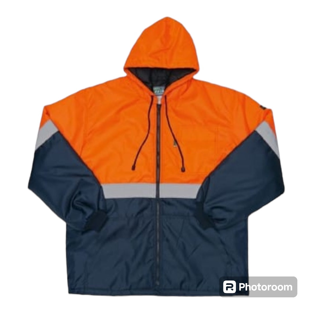 Freezer Jackets With Reflective Tape - Various Colours