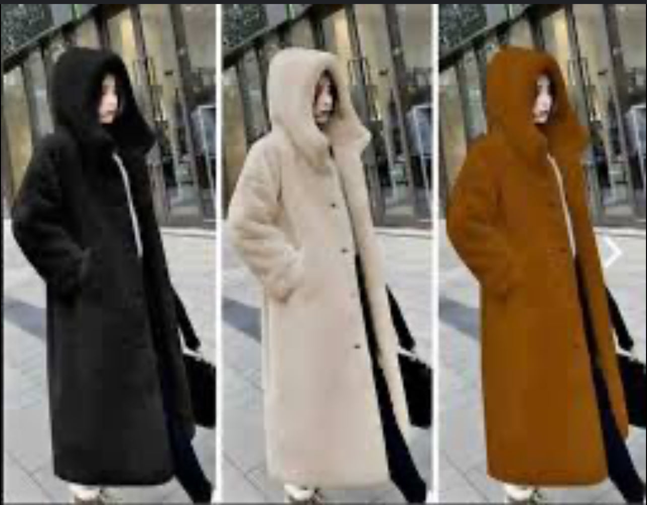 Women’s Long Winter Hooded Coats