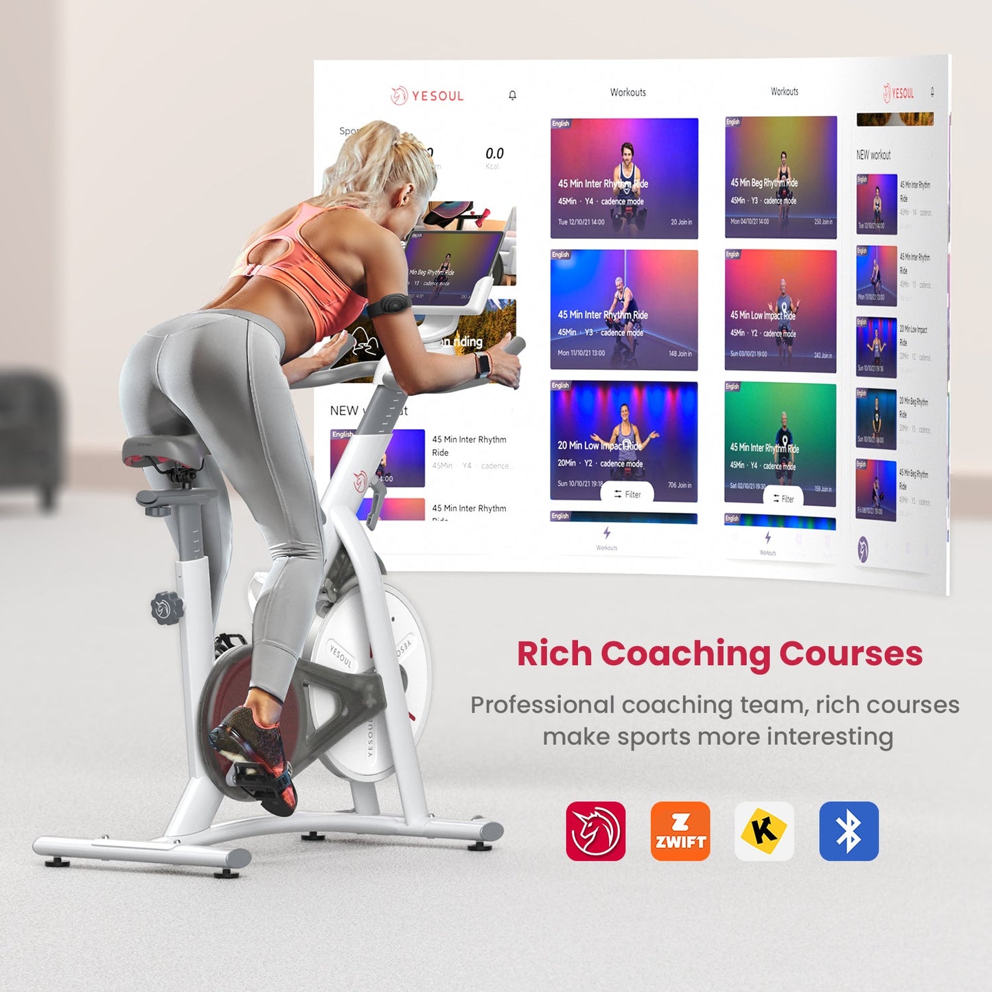 YESOUL Xiaomi S3 Indoor Exercise Bike App & BT - Now Available