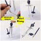 Professional Geometry Set Circle Drawing Tools For Engineers Students