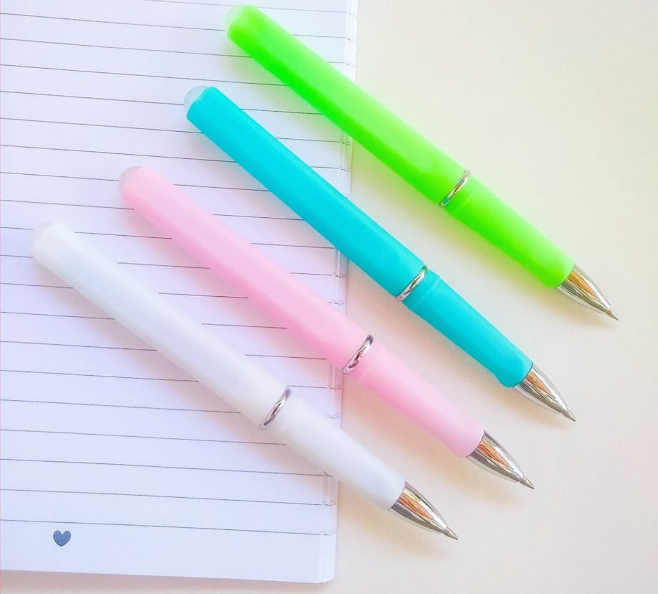 Weibo Vogue ball point erasable ink pen 0.8 mm vogue