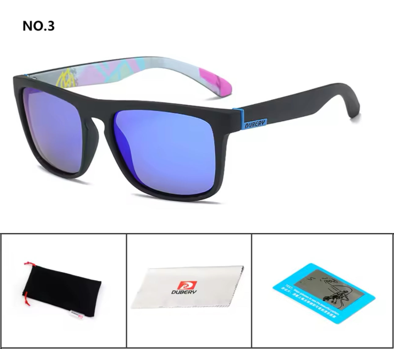 DUBERY Polarised Sports Sunglasses UV Protection