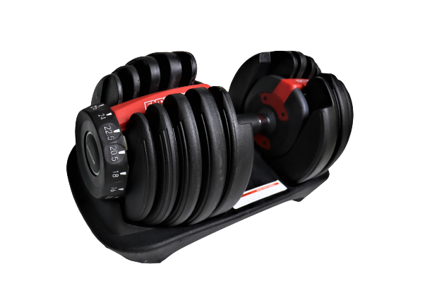 Fitness 24kg Adjustable Dumbbell Weight