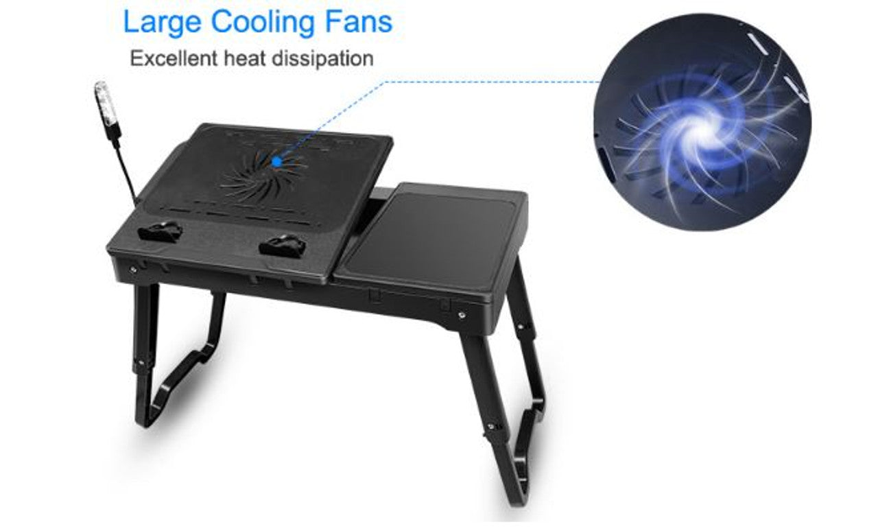 Laptop Table with 4 Port USB Hub