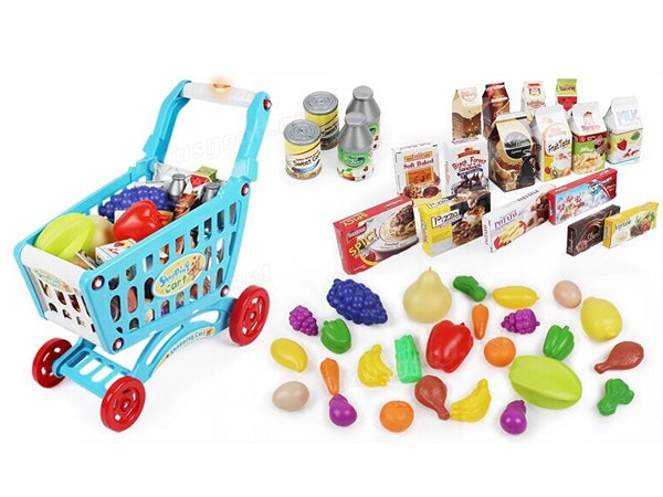 Shopping Cart Play Set 43 pcs