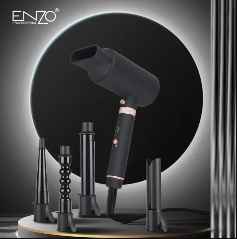 ENZO Professional Hair Straightener Curler