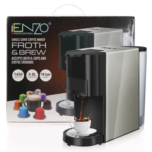 ENZO Automatic Espresso Coffee Machine Convenient Coffee Maker