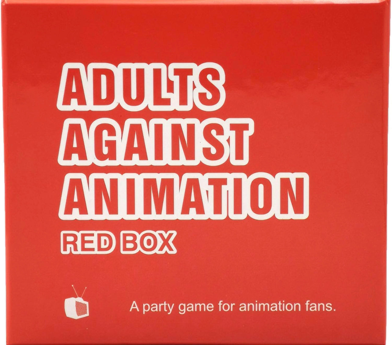 Adults Against Animation Red Box - Cards Game Against Animation Fans –  Megamall Online Store