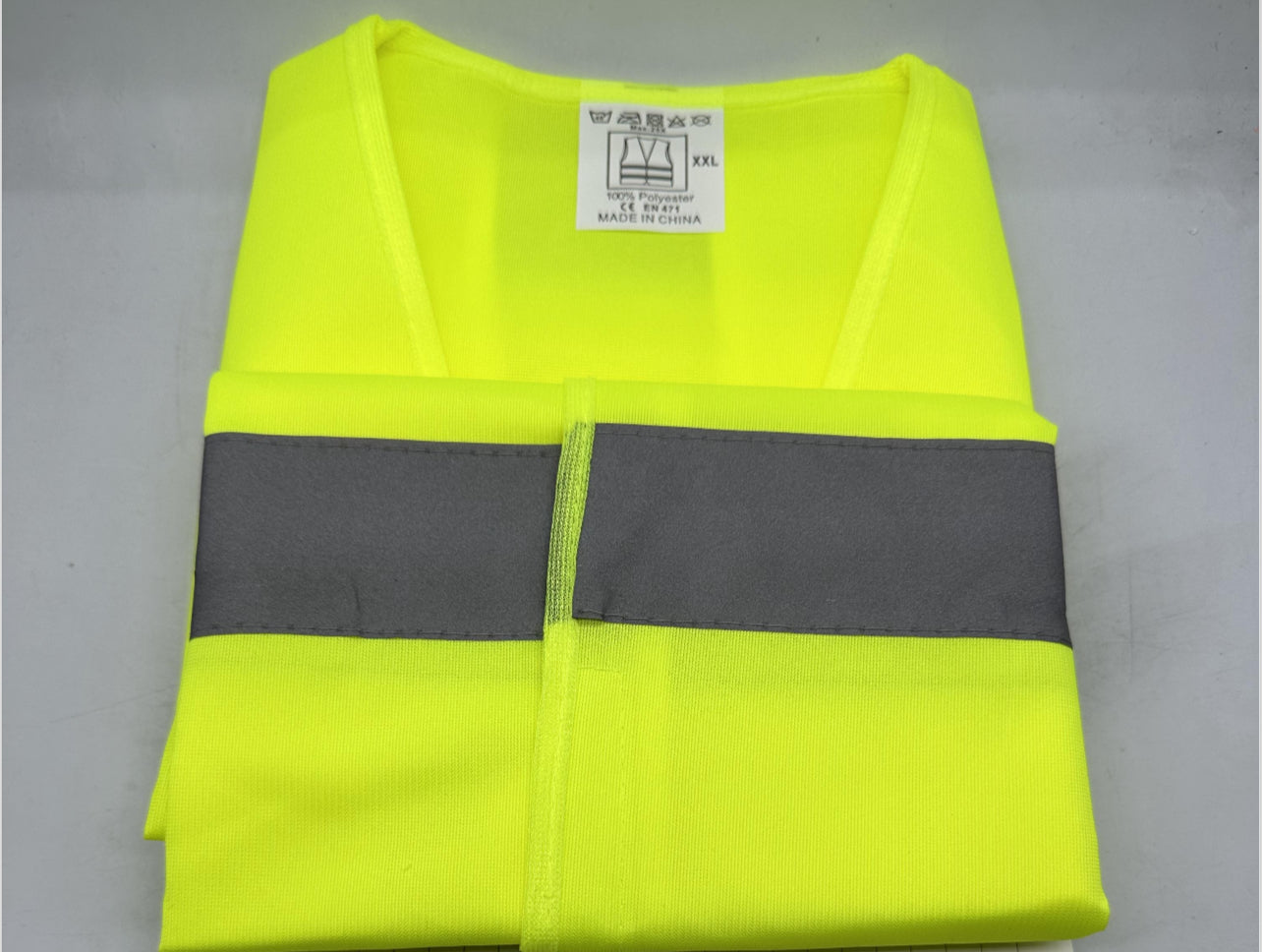 LIME REFLECTIVE ZIP 100gsm VEST SLEEVELESS – SOLID MESH – ID POUCH - LIME & ORANGE