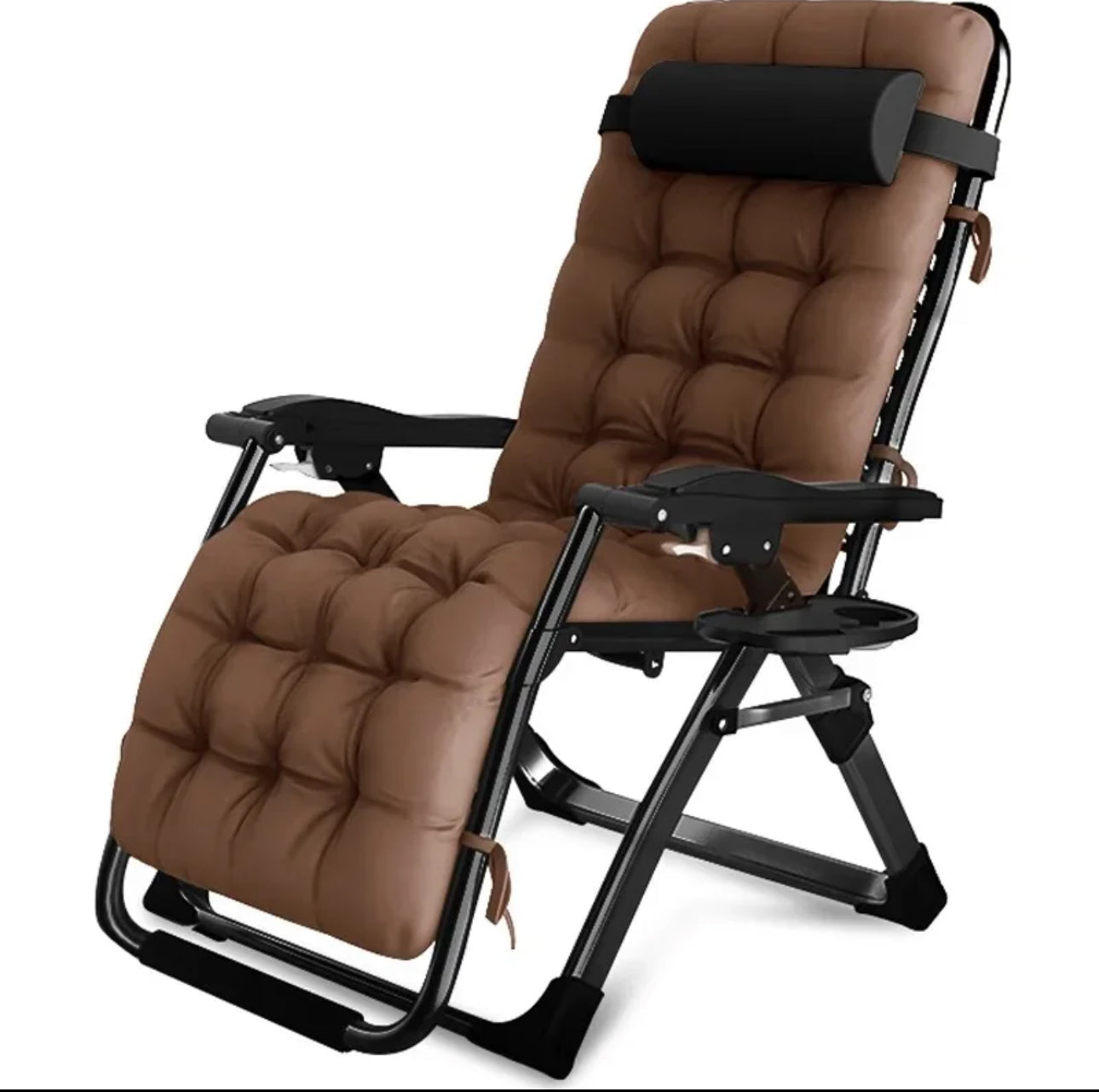 Reclining Lounger Chairs With Detachable Cushion - Set of 2 Preorder Sales Now Available