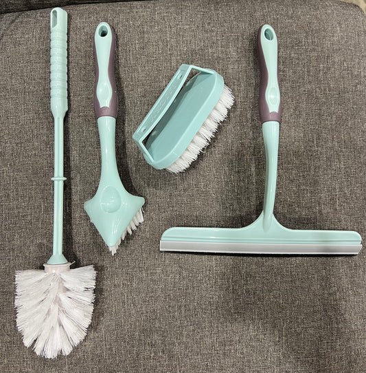 4Pcs Household Cleaning brushes