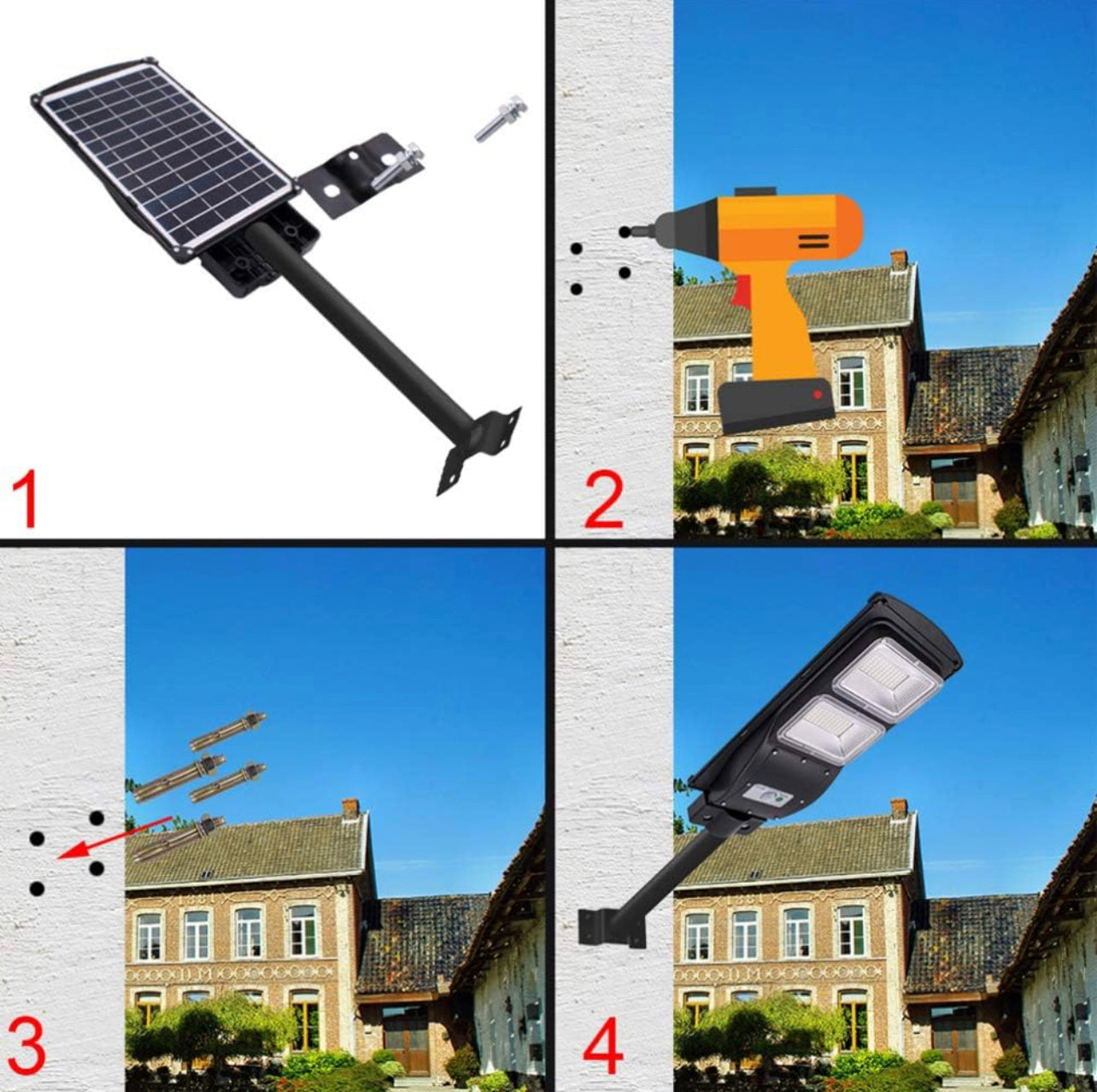 Light Pole Kits For Solar Street Light