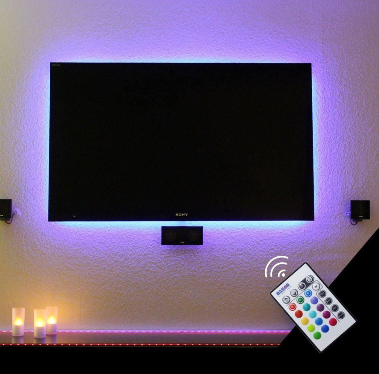 2M LED RGB TV Light - USB