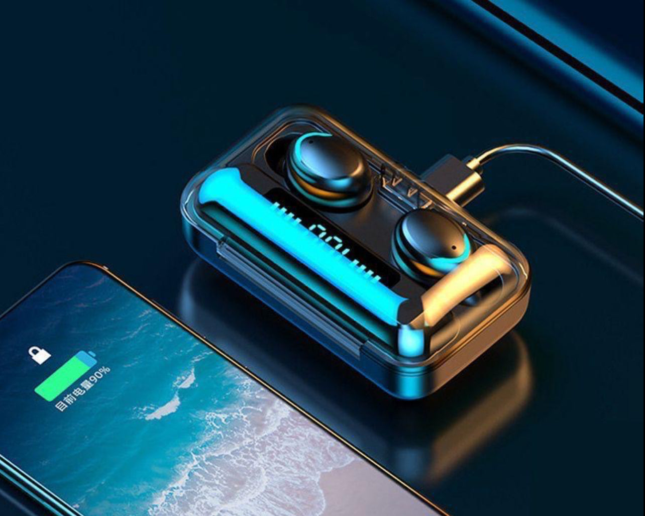 Earbuds Wireless With Power Bank