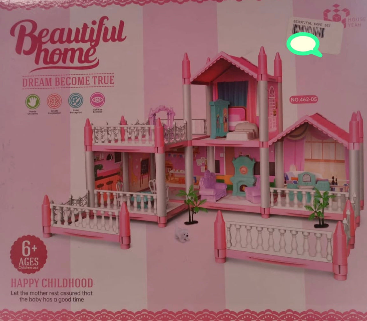 Buy Online DIY Doll House for Little Girls