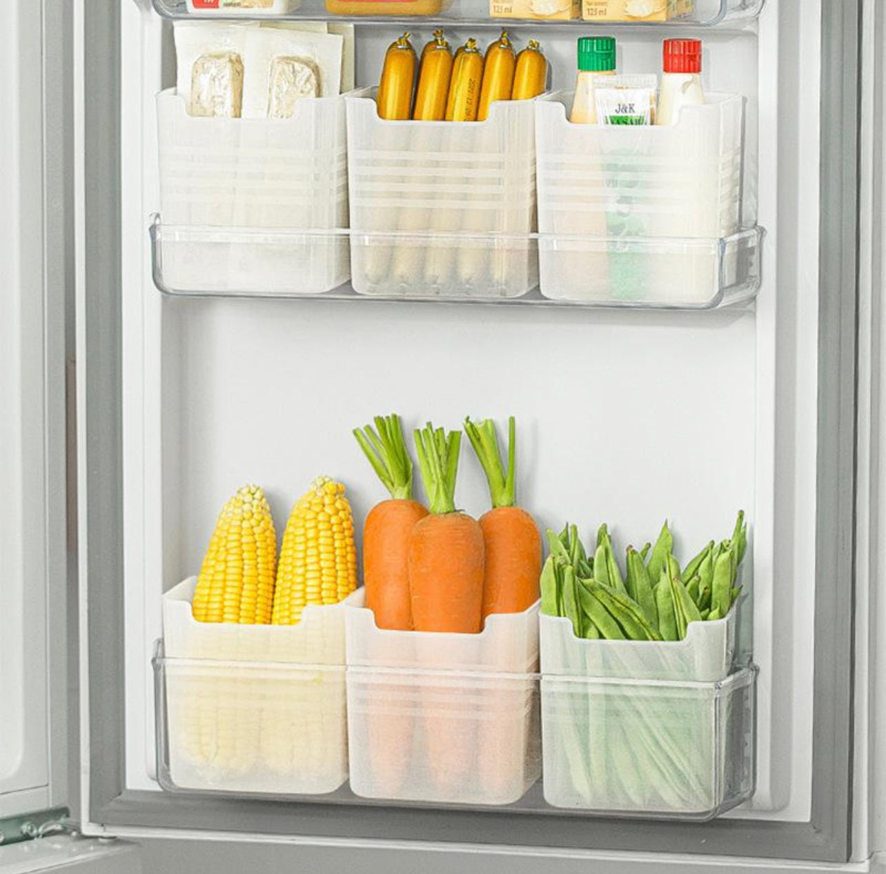 Fridge Storage Box 4pc