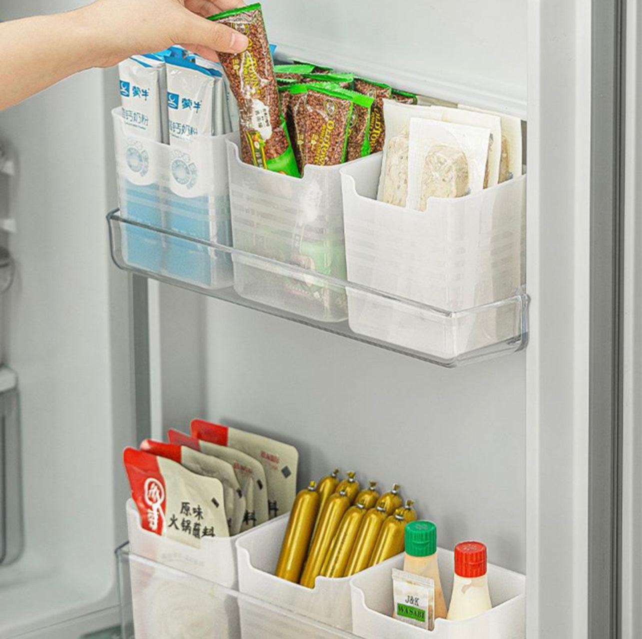 Fridge Storage Box 4pc