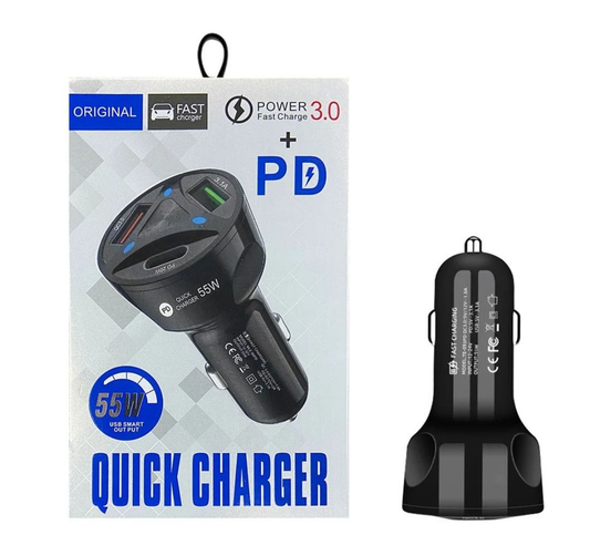 Universal USB Car Charger Adapter QC3.0 USB Car Charger