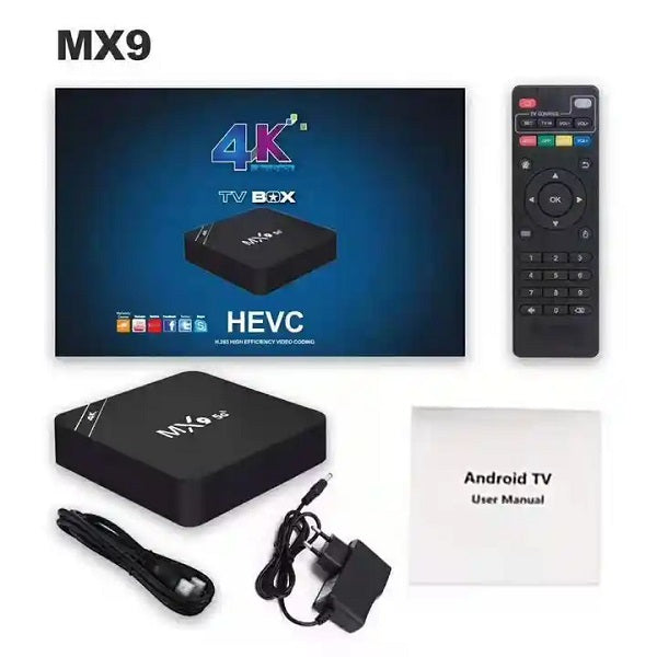 Android 13.1 4K TV Box 4GB + 64GB