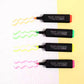 Weibo Highlighter Pen 4Pc