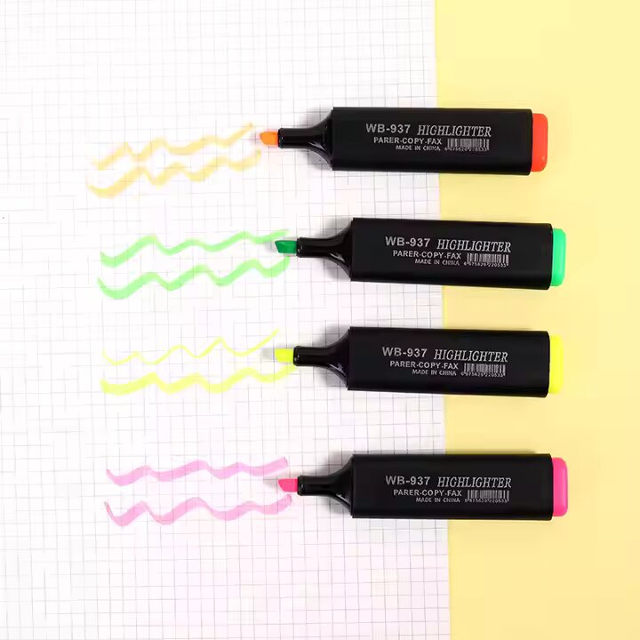 Weibo Highlighter Pen 4Pc