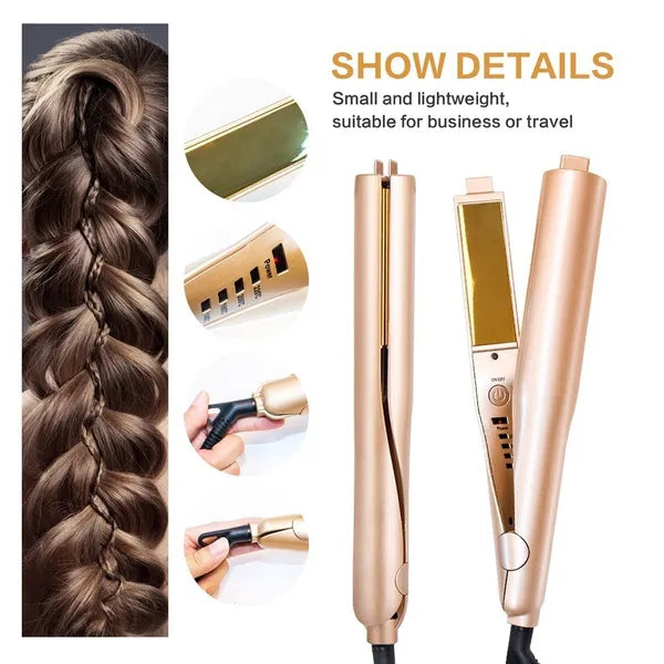 2 In 1 Hair Straightener And Curler