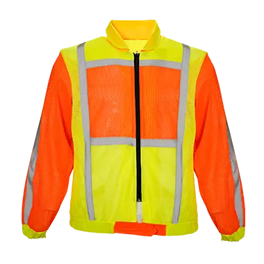 Reflective vest, Long sleeve - 2 Tone