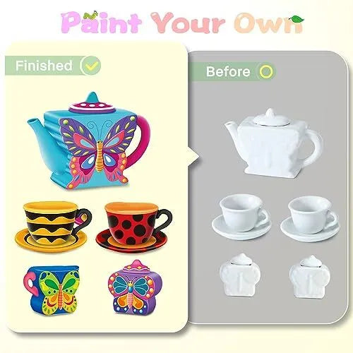 Paint and best sale pretend tea set