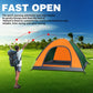 2 Person Tent Outdoor Foldable Camping Auto Tents UV Resist Waterproof