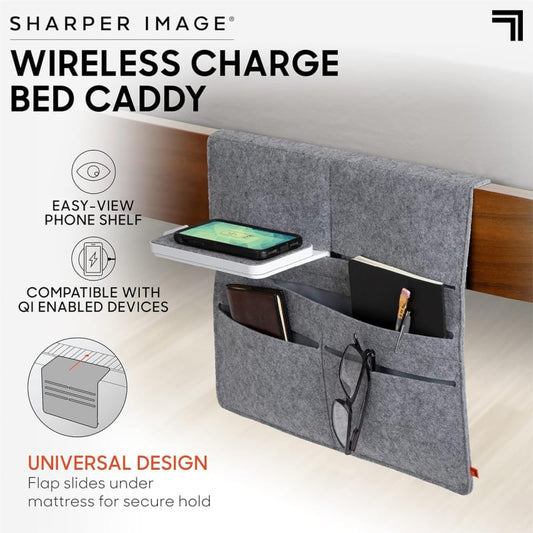 Wireless Charging Bedside Caddy