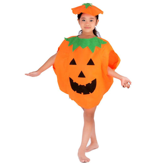 Kids Full body Pumpkin suit with hat