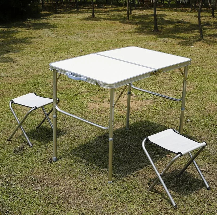 Camping Foldable Low Table MH100 Blue