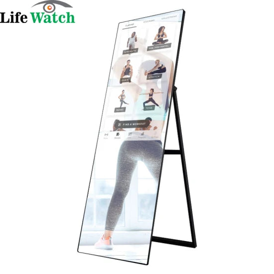 43 Inch Floor Sanding LCD Display Touch Screen Advertising TV