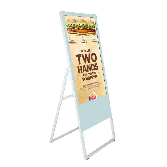 43 Inch Floor Sanding LCD Display Touch Screen Advertising TV