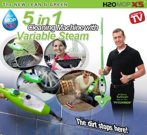 The Ultimate Steam Cleaner H20 MOP X5 - 5 In One