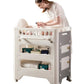 Pull-out Diaper-Changing Table Multifunctional Bathroom Baby Care Desk Mat Storage Box Diaper Changing Rack