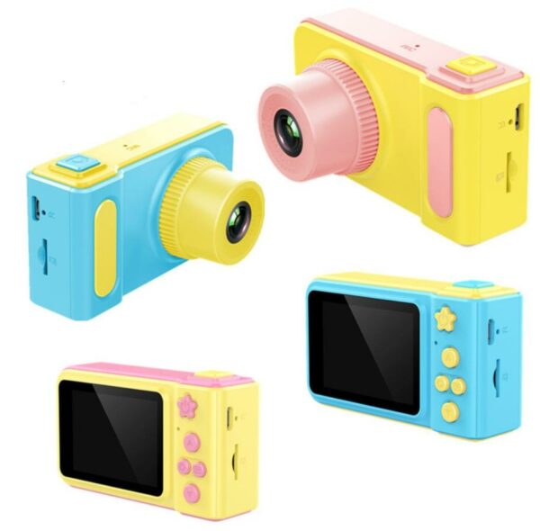 Mini Digital 1080P Projection Video Camera with 2 Inch Display Screen For Kids with Micro SD Slot