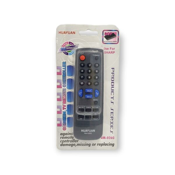 Common TV Remote Controller