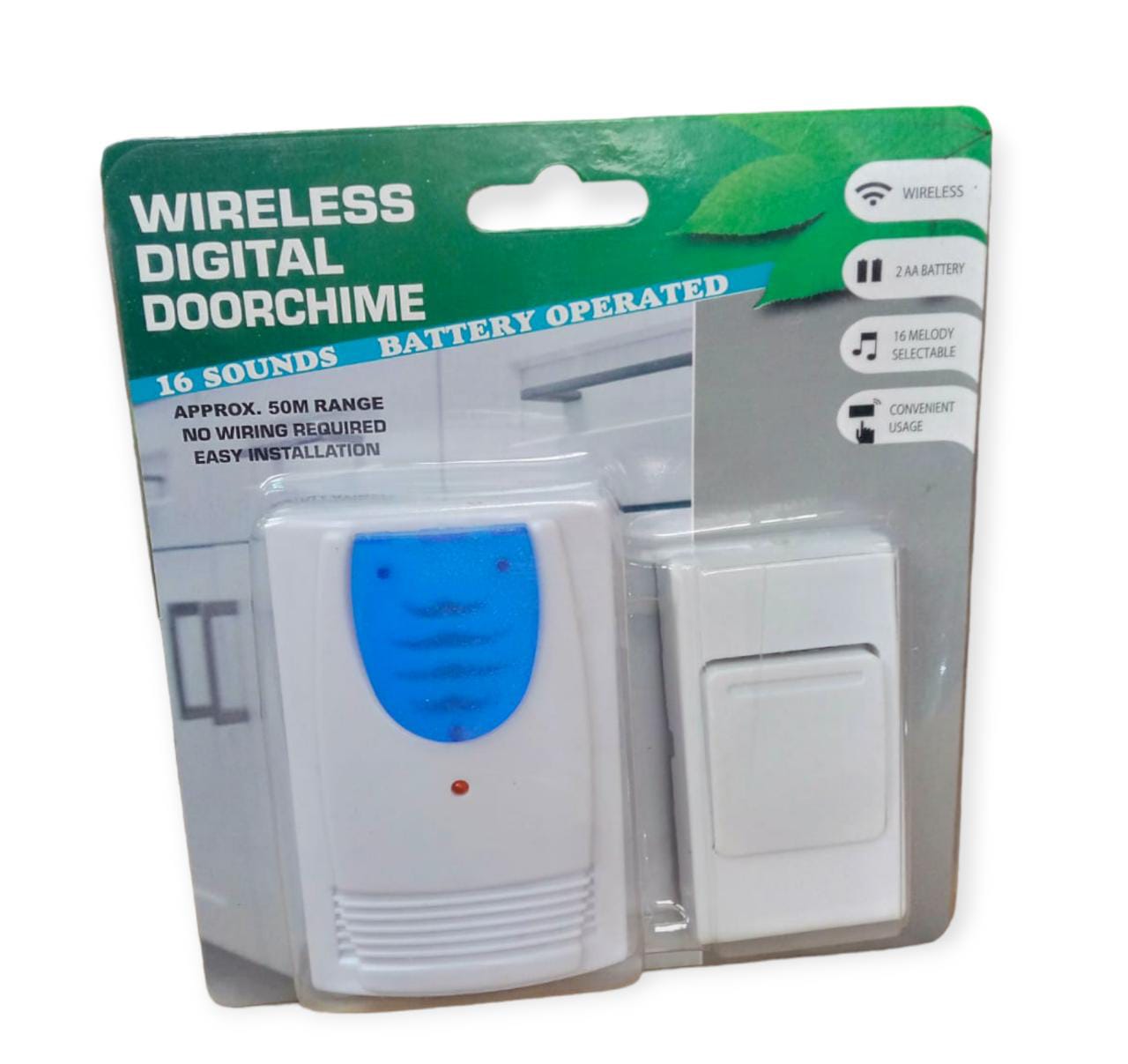 Wireless Digital Door Chime Alarm