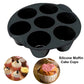 7 Cup Air Fryer Cupcake Mold Silicone Muffin Pan Cupcake Cups 3.5-5.8 L Air Fryer Universal Muffin Cake Cupsair Fryer Accessories Food Storage