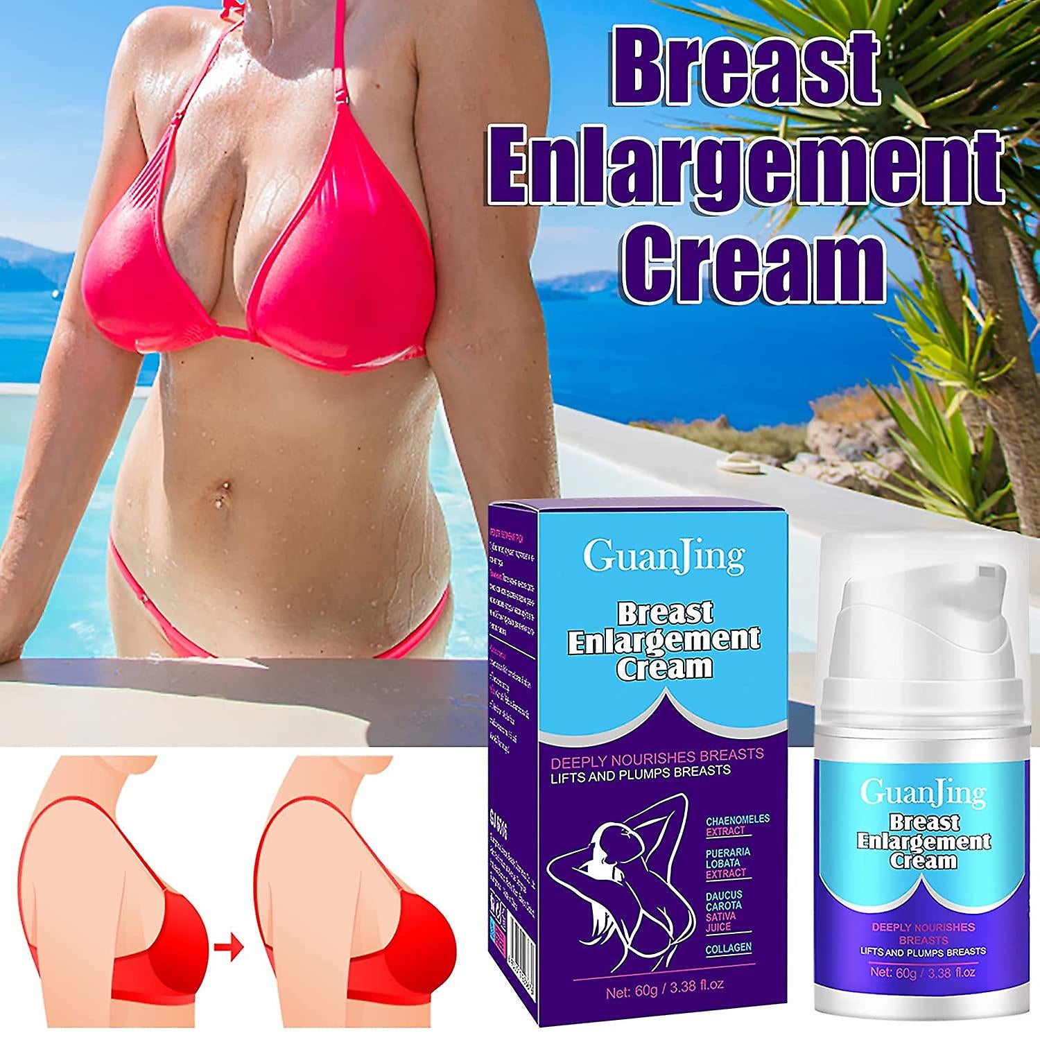 Breast Enhancement Cream Breast Enlargement Natural Breast