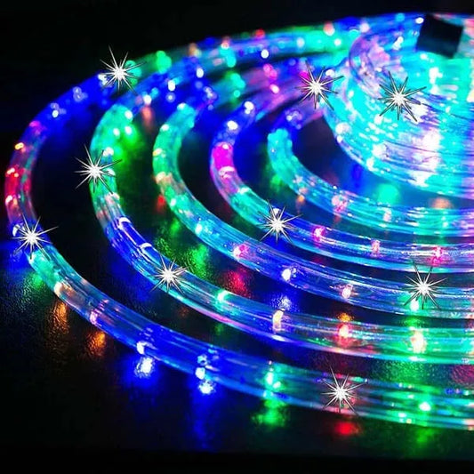 Multicolor Christmas Rope Light 10M