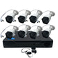 8 Channel Touchview Solution 200W 1808P Full AHD Camera Set