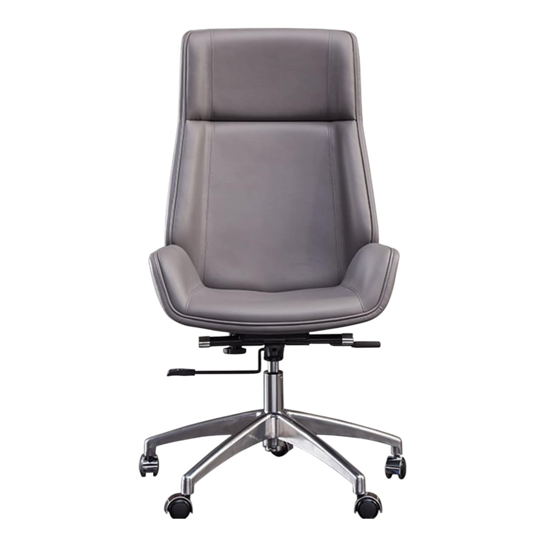 Chair, High Back Bentwood Swivel Office lounge Computer room Chair Micro Fiber Leather Home Office Furniture, Meeting Leather Chair